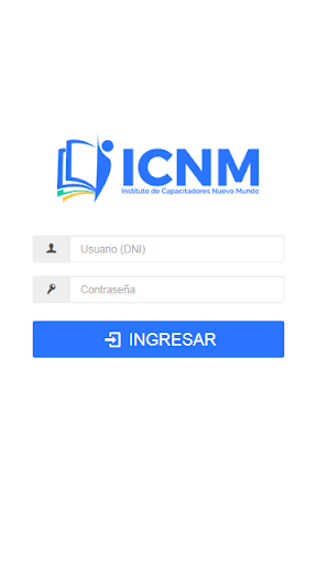 Android application ICNM - Instituto de Capacitado screenshort
