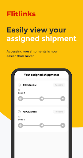Flitlinks Driver Screen 3