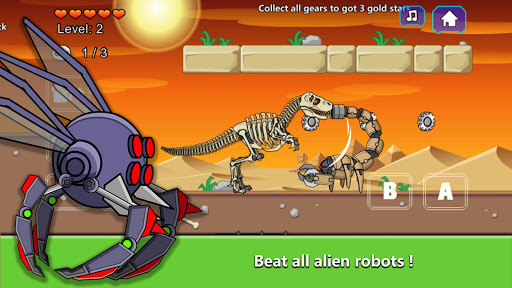 T-Rex Dinosaur Fossils Robot Age 2.6 screenshots 3