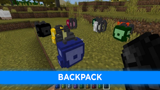 Backpacks: mods for minecraft 3.2.34 APK + Mod (Unlimited money) untuk android