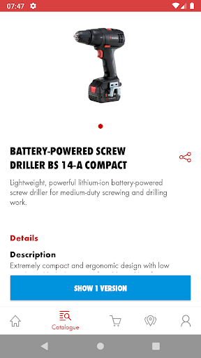 Android application Würth Cambodia screenshort