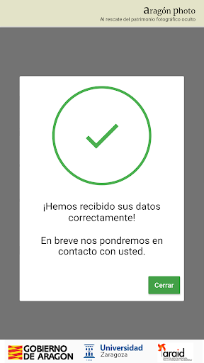 Android application Aragón Photo screenshort