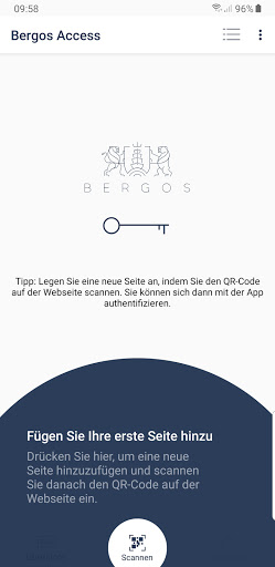 Bergos Access Screen 2