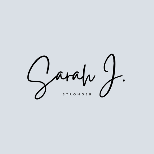 Stronger with Sarah Johnson logo