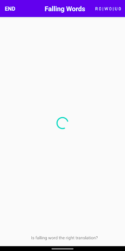 Android application Falling Words screenshort