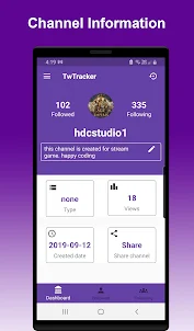 TwTracker - Tracker For Twitch