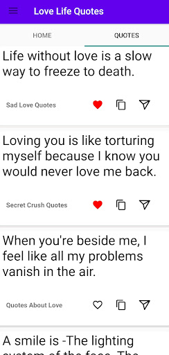 Love Life Quotes • Qoresh