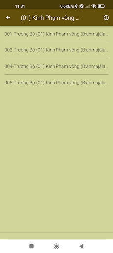 Đại Tạng Kinh Nikaya Screen 3