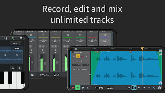 n-Track Studio Pro | DAW Ekran görüntüsü