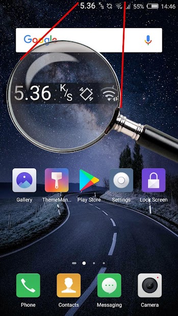 Screenshot 2 Medidor de velocidad de Internet android