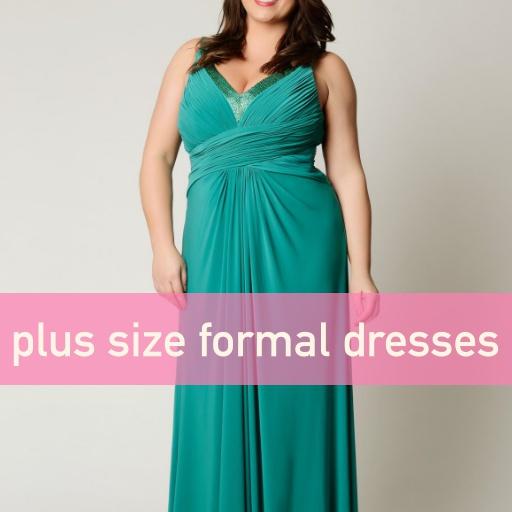 curvy plus size formal dresses