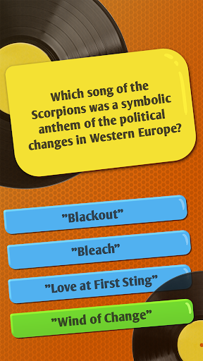 Classic Rock Music Trivia Quiz Screen 3