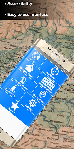 GPS Maps & Directions Screen 2