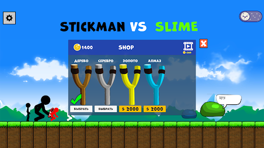 Stickman vs Slime: Craft World