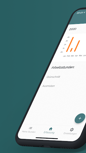 Android application Vereinsstunden screenshort