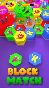 ABC Hexa Color Hex Sort Puzzle