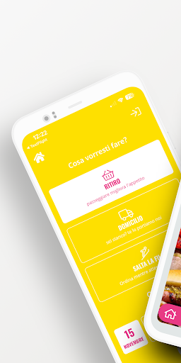 Android application Papo Burger screenshort