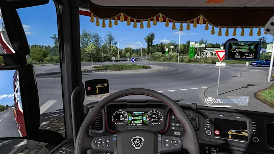 美國貨運卡車駕駛 3D