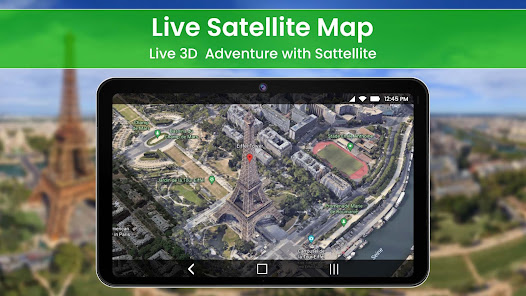 Live GPS Satellite View Maps screenshots 1