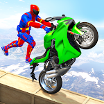 Cover Image of Download Bike Racing: Spider Moto Stunt  APK