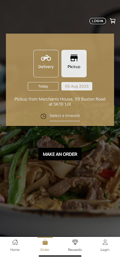 Android application Chilli Banana Macclesfield screenshort