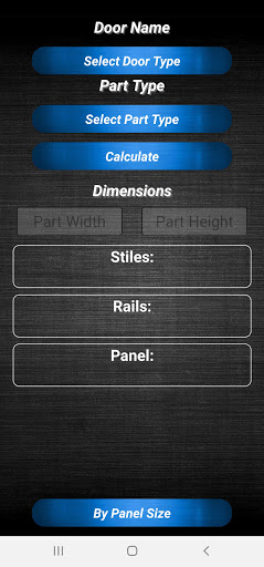 Android application DCC Calculator screenshort