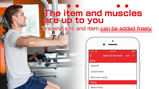 Gym get-fit workout Schedule Screen 2