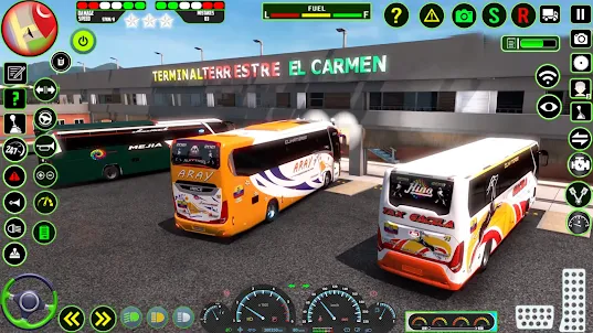 Coach Bus Driving Games 3D