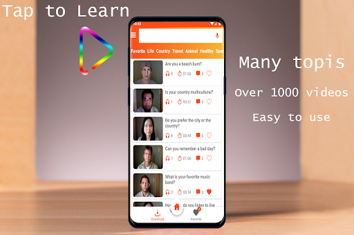 Learn English Videos Screen 2