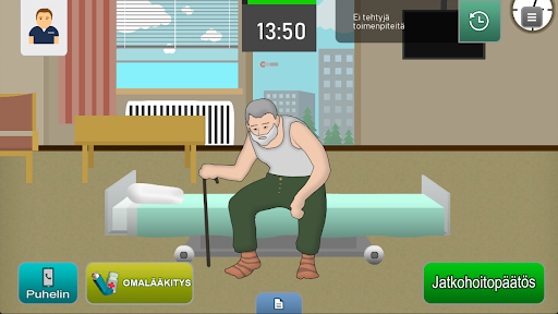 Android application BREATHe: Nursing screenshort