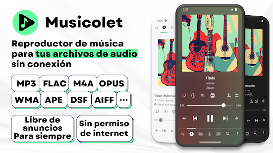 Musicolet Reproductor música Screenshot