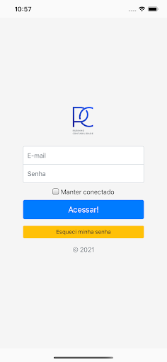 Android application Rubinho Contabilidade screenshort