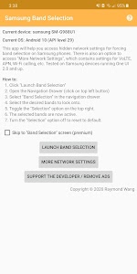 Samsung Band Selection 1.4.0 (AdFree)