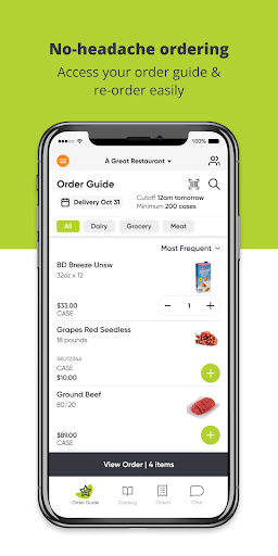 Aliant Foodservices Screenshot 1 - AppWisp.com