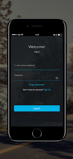 Android application Dometic Interact screenshort