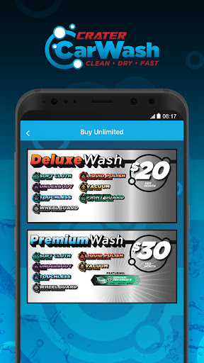 Crater Car Wash Screen 2