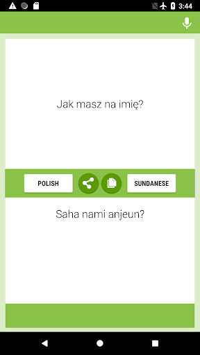 Android application Polandia-Sunda Panarjamah screenshort