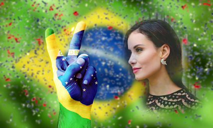 Brazil Republic Day Photo Fram