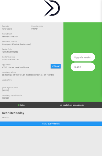 Android application Direct Result Marketing screenshort