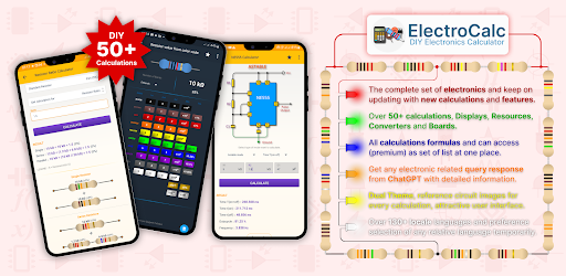 ElectroCalc - Electronics - Tools - apps