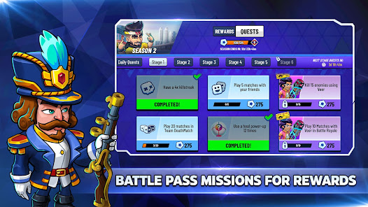 Battle Stars 4v4 Multiplayer v1.0.53 MOD APK (Unlimited Money) Gallery 4