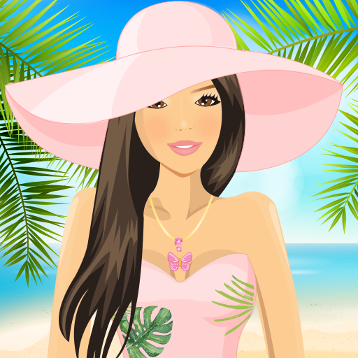 Fashion Girl: Dress up, Makeup logo