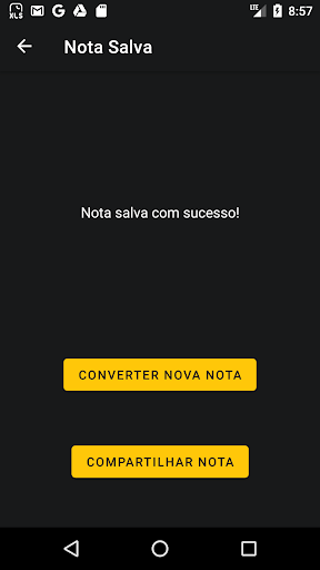 Nota Negociação XP para Excel Screen 2