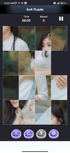 Girl Puzzle Screen 2