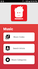 Rocodes Roblox Music Game Codes Apps On Google Play - roblox nimet id