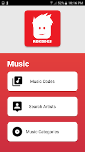 Rocodes Roblox Music Game Codes Apps No Google Play - id de musicas pro roblox youtube