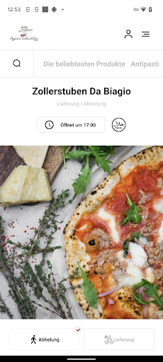 Android application Zollerstuben Da Biagio screenshort