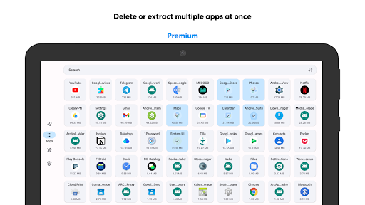 Screenshot of Skit Premium - apps manager