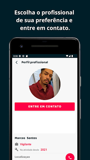 Me Contrate App Screen 3