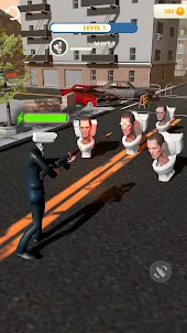 Skibidi War Toilet Games 3D